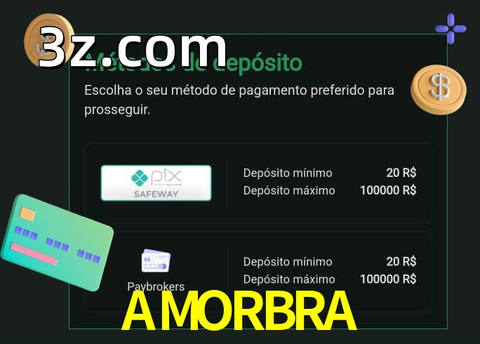 O cassino AMORBRAbet oferece uma grande variedade de métodos de pagamento